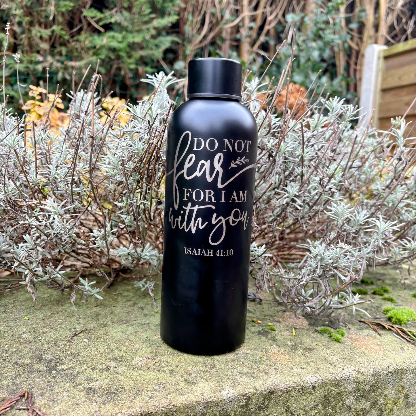 Bible Verse Water Bottle - Personalised