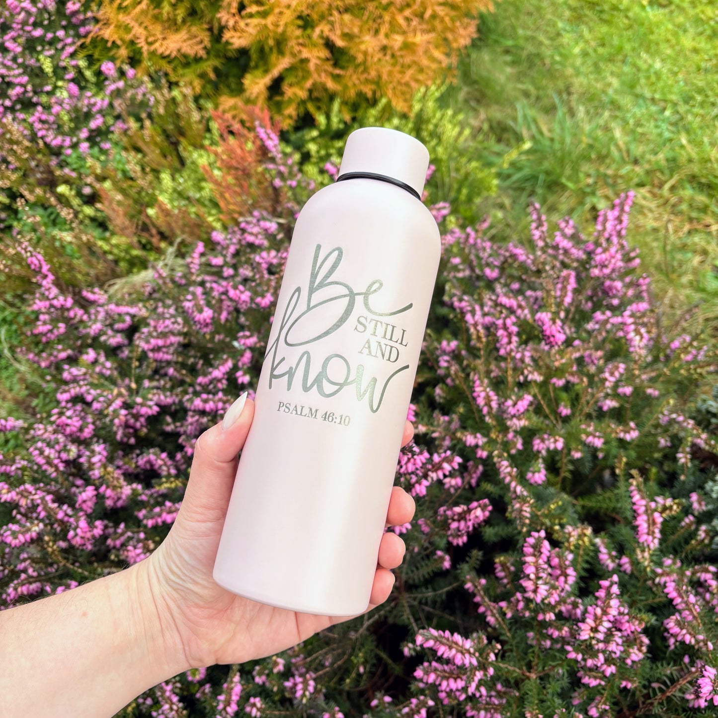 Bible Verse Water Bottle - Personalised