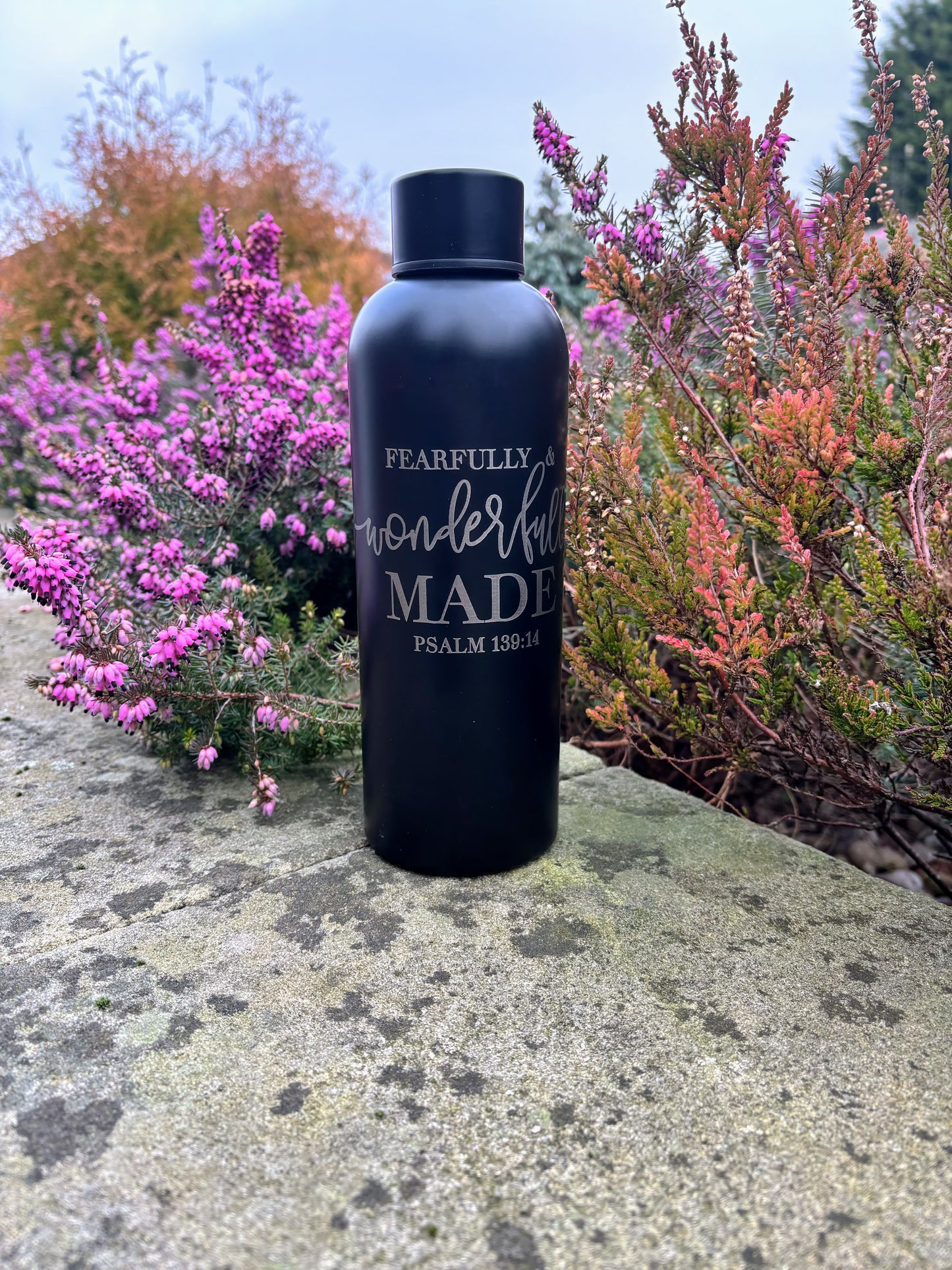 Bible Verse Water Bottle - Personalised