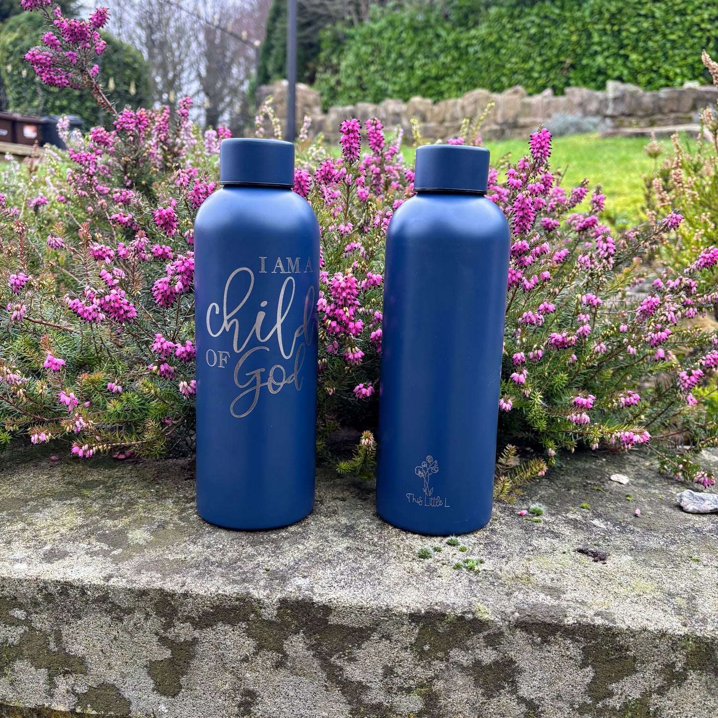 Bible Verse Water Bottle - Personalised