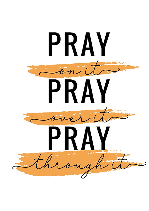 Pray on it Notebook