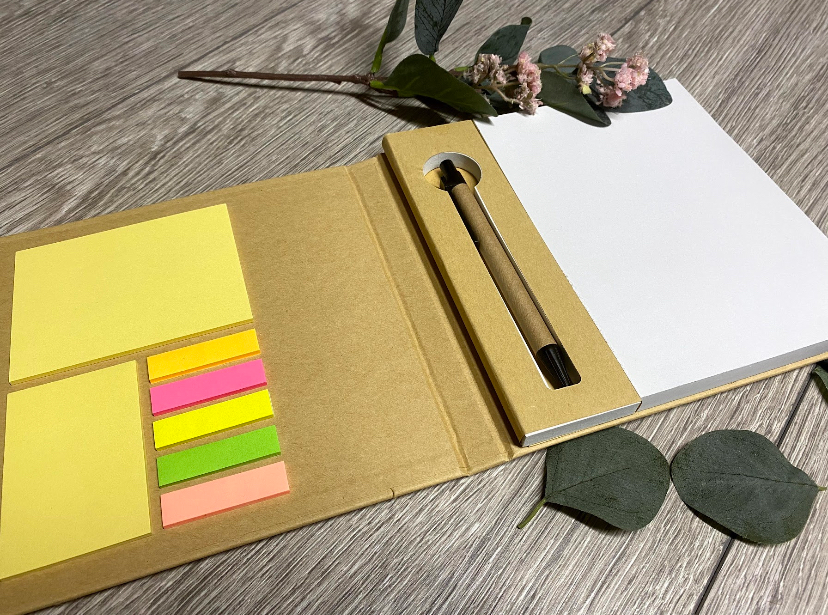 Bible Verse Notebook with sticky notes