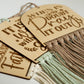 Bible Verse Hanging Macrame Sign Pastel Colours