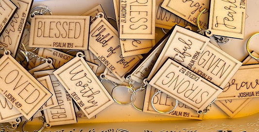 God's Promise Key Rings - Wholesale