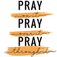 Pray on it Notebook