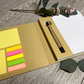 Bible Verse Notebook with sticky notes