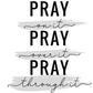 Pray on it Notebook