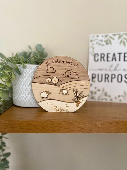 Free Standing Bible Verse Plaque