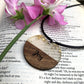 Personalised Wood and Resin Necklace