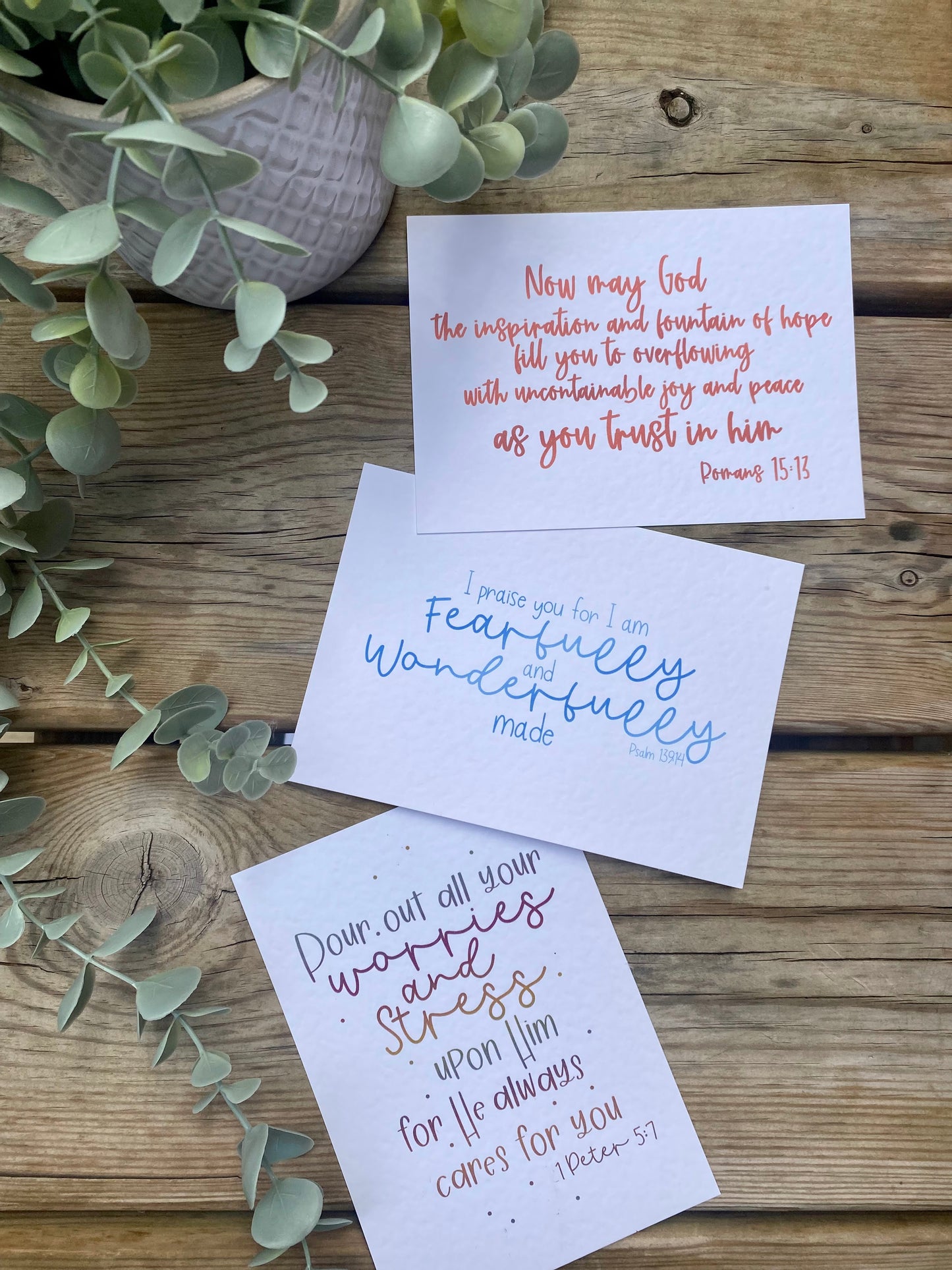 Bible Verse Postcards