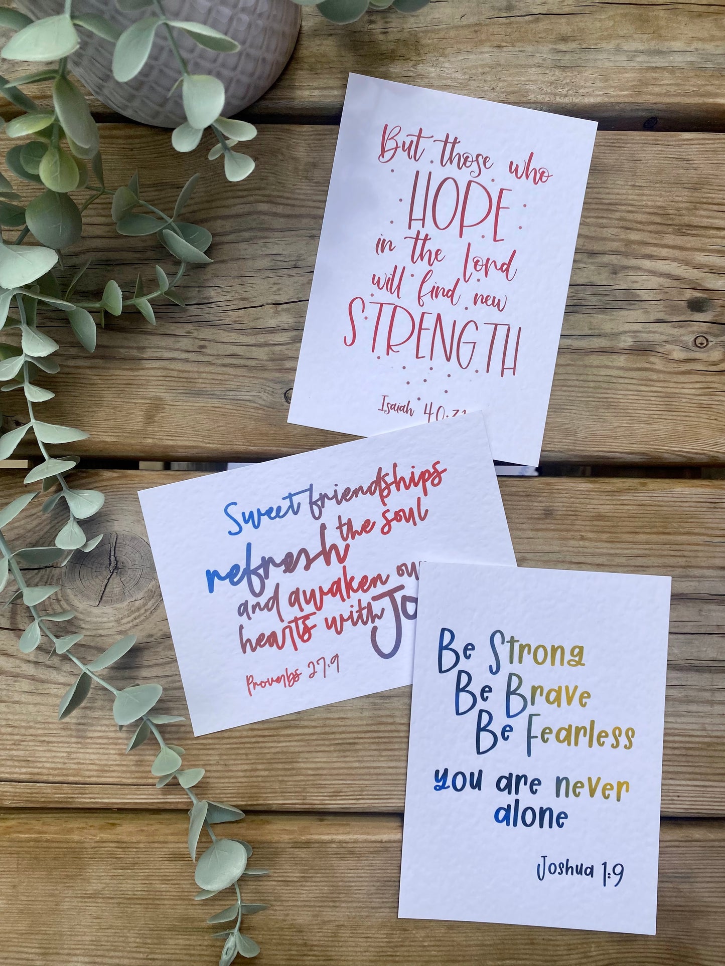 Bible Verse Postcards