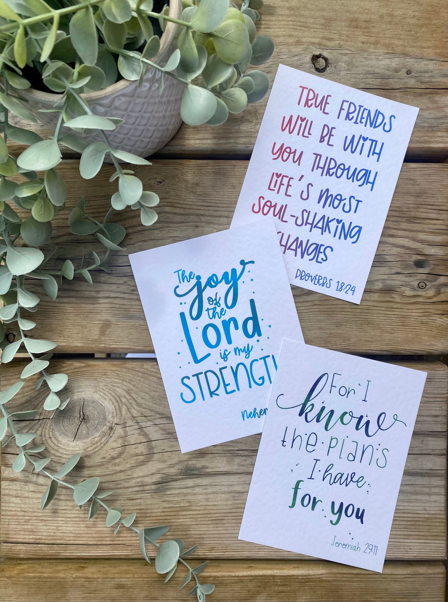 Bible Verse Postcards