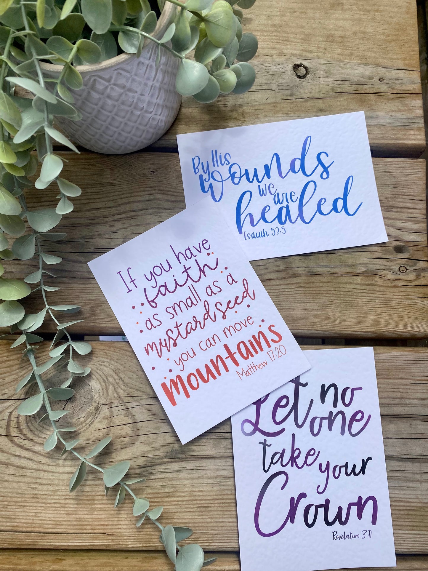 Bible Verse Postcards