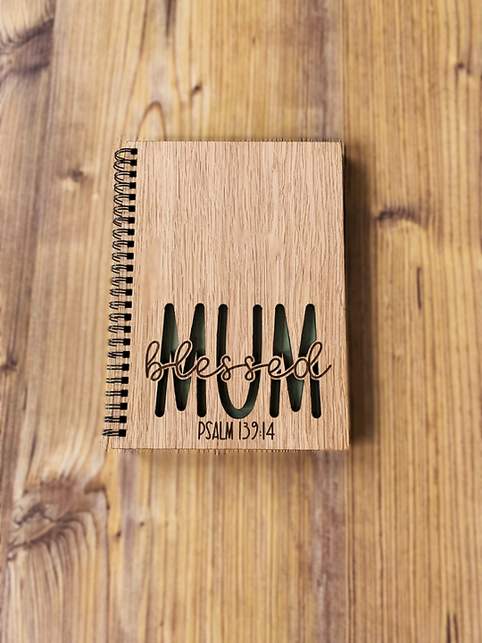 Blessed Mum Hardcover Notebook